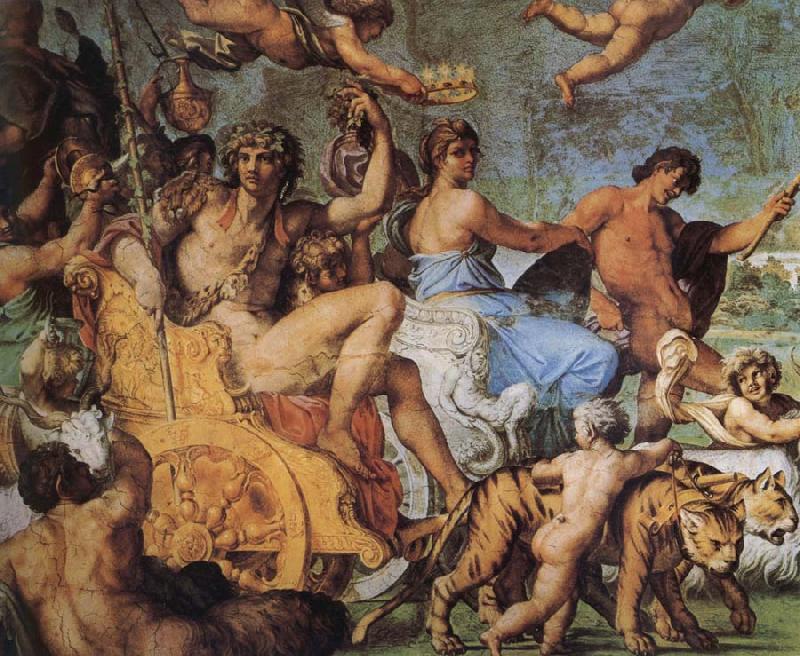 Annibale Carracci Triumph of Bacchus and Ariadne oil painting picture